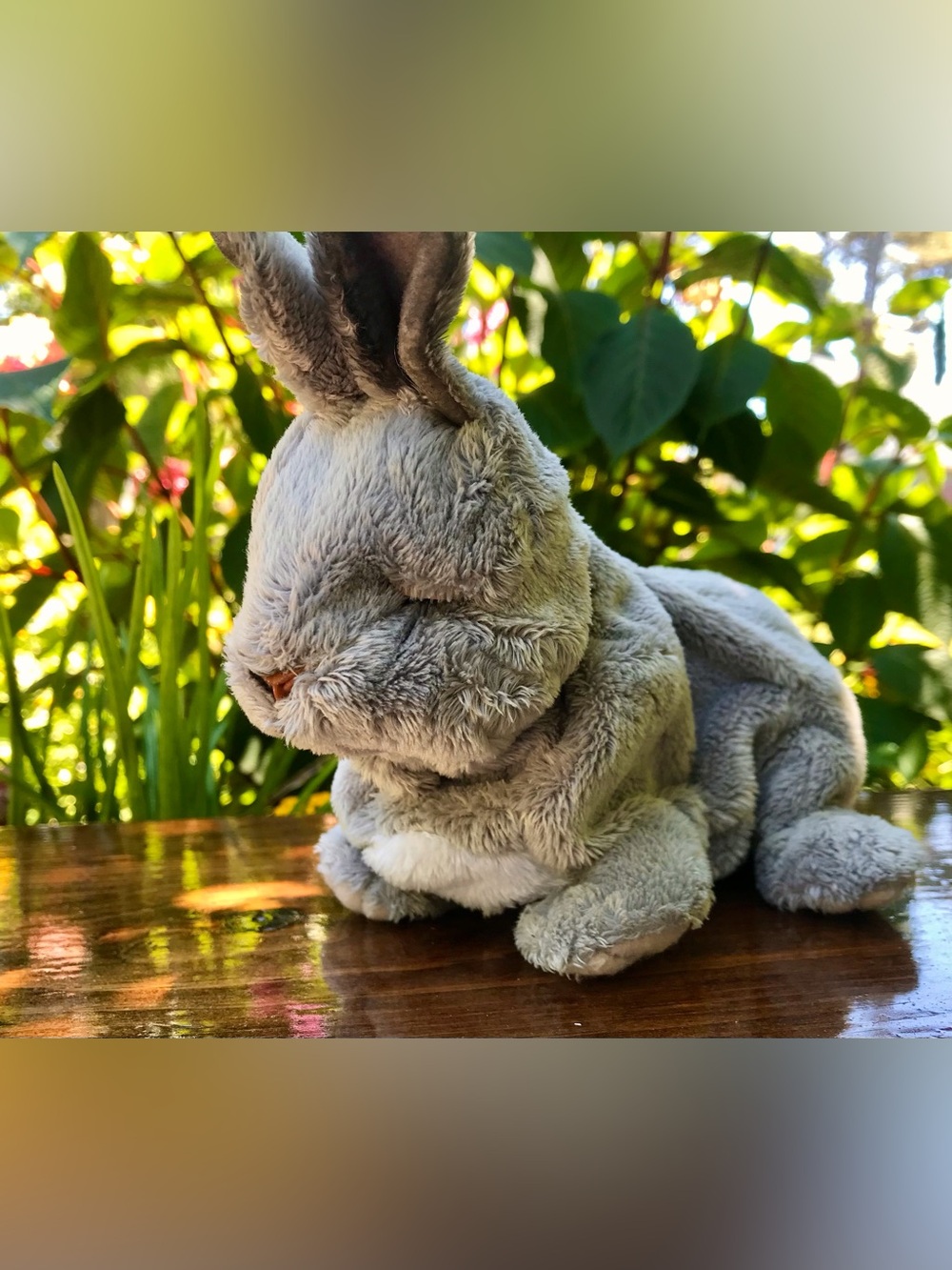 2009 FURREAL Friends Grey Animatronic Movement Sound Bunny Rabbit Plush Toy - Picture 2 of 16